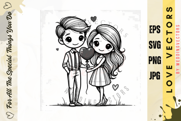 C2658 Wedding Vectors: Elevating Romantic Visual Design