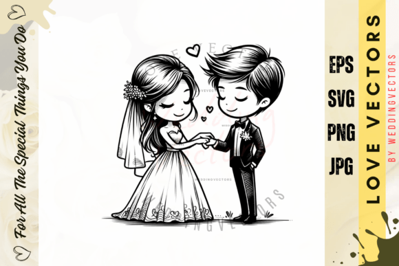 C3788 Love Vectors: Modern Romance in Design