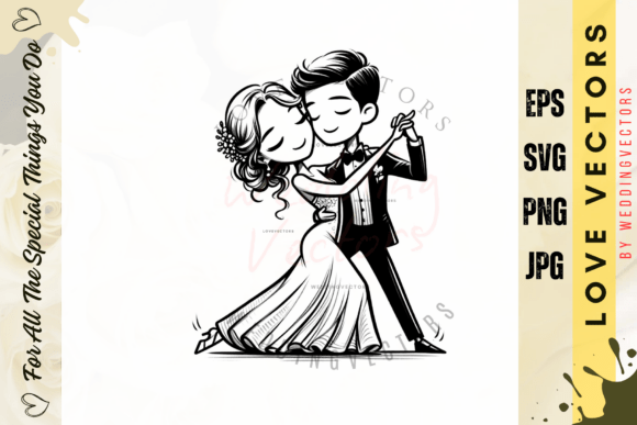 Elevate Wedding Designs with Premium Clipart