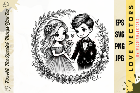 Wedding Couple and Love Vectors: A Designer's Guide