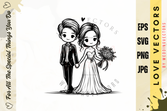 Wedding Couple & Love Vectors: A Designer's Guide to C2639